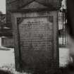 General view of grave 189, commemorationg Thomas McKinlay, 1853.