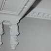 Lawers House, interior.
Detail of console bracket and cornice on main stair.
