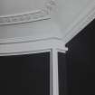 Lawers House, interior.
Detail of the cornice in the billiard room.