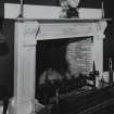 Lawers House, interior.
Detail of the fireplace in the billiard room.