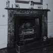 Lawers House, interior.
Detail of dining room chimneypiece.