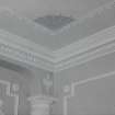 Lawers House, interior.
Detail of cornice and frieze in Morning room.