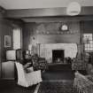 Interior.
View of sitting room in old house, first floor.