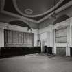 Perth, 102-106 High Street, Guildhall, interior.
View of main first floor hall.
