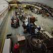 Bottling Hall: Elevated view from N, showing bottling line No. 1.
Photographed 27 January 1994