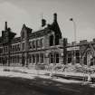 Perth, Tay Street, Baptist Church.
View looking alopng tay Street from North-East, during demolition.