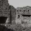 Old Mains of Rattray House, interior
View of fireplace.