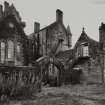 Orchil House.
View of North courtyard from North-East.