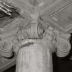 Orchil House, interior.
Detail of ground floor stair hall column capital.