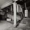 Orchil House, interior.
View of ground floor stair hall from South-East.