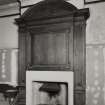 Orchil House, interior.
View of ground floor stairhall fireplace.