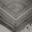 Orchil House, interior.
Detail of drawing room ceiling plasterwork.