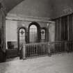 Orchil House, interior.
View of first floor staircase hall from South.