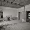 Orchil House, interior.
View of first floor bedroom from East.