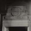 Stobhall. Interior.
View of fireplace in second floor room.