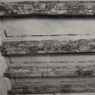 Interior.
Detail of painted beams in tower bedroom.