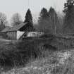 View of bridge and cottages from ENE