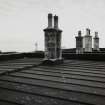 Detail of roof and chimney stacks of lightkeepers' houses.