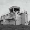 View of control tower from West