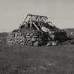 View of ruined blackhouse.