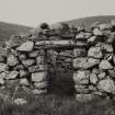 Blackhouse F.
View of North building doorway.