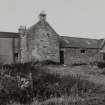 Steading, S end of E range, view from E