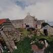 Steading, W range, S end, view from SW