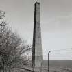 England, Gretna,  Longtown (Site 2), Ether Plant, Chimney Stack