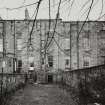 79 - 85 East Claremont Street.
View from North-West in walled garden.