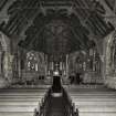 Interior view of the Chapel from the South, looking towards the altar