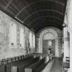 Edinburgh, East Fettes Avenue, St Luke's Parish Church, interior.
General view of choir of choir stalls.