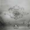 Gayfield House, interior
View of drawing room ceiling
