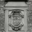 Edinburgh, Ferry Road, Northern Ferry Road.
View of main administrative block, commemorative plaque from West.