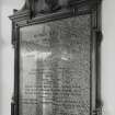Edinburgh, Ferry Road, Northern Ferry Road, interior.
Detail of commemorative plaque in hallway.