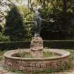 Statue of girl by Pilkington Jackson, to South West of main house, gen. view from East.