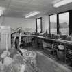 Interior. R.E,S.L.A. Ground floor. View of cast rectification room from NNE