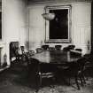 Photographic view of board room, looking West. Shows original furniture by Taylor of George Street now lost