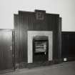 Ground floor 1930's office suite, fireplace, detail