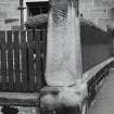 Stockbridge Colonies.
Detail of typical corner post.