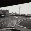 View of south terracing from north east