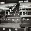 Main east stand, detail of steps