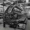 Interior. Detailed view of typical loom in Broadloom Department