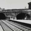 Haymarket Station.
View of tunnel at East end.