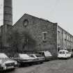 Henderson Row, Tram Depot.
View of rear of depot and wash house from South West.