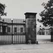 Edinburgh Academy.
View of main entrance gates.
