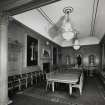 Interior-view of Old Council Chamber on First Floor from west