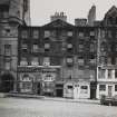 General view of High Street between Canongate and North Bridge