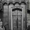 Thistle Chapel. Interior. View of doorway and surround