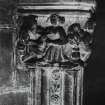 Interior-detail of chimneypiece-capital depicting "family life"
Inv. fig. 160