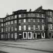 4, 5, 6, 7, 8 Huntly Street and 1, 2, 3 Brandon Terrace.
General view from North.